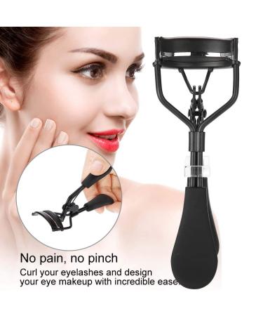 Professional Eyelash Curler - Rapid Lengthening & Thickening Tool | Black Eyelash Clip for Stunning Curls - Buy Online on GoSupps.com