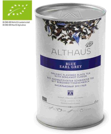 Althaus Bio Blue Earl Grey 225 g - Buy Online on GoSupps.com