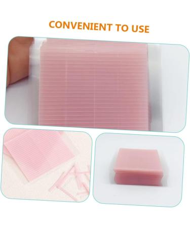 MAGICLULU 6 Sheets Double Eyelid Beauty Stickers Eye Shaping Makeup Supplies Girl Double Eyelid Sticker Invisible Tape Medical Adhesive Film Beautiful Eyes Woman Fiber Strip Pink 2.8x0.2cm Pink - Buy Online on GoSupps.com