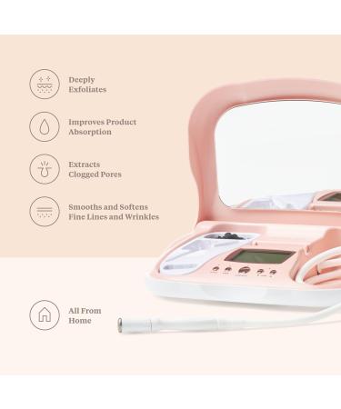 Trophy Skin MicrodermMD - At-Home Microdermabrasion Kit for Anti-Aging & Acne Treatment - Real Diamond Tips & Pore Extractor - Blush - Buy Online on GoSupps.com