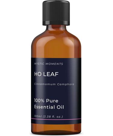 Mystic Moments Ho Leaf Essential Oil 100ml | Pure Natural Oil for Diffusers Aromatherapy & Vegan Massage Blends - Buy Online on GoSupps.com