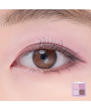 rom&nd Better Than Eyes Milk Series Mini Palette - Dry Lavender | Blendable, Rich Colors, Velvety Texture | High Pigmented, Long Lasting | Matte & Shimmer Eye Makeup - Buy Online on GoSupps.com