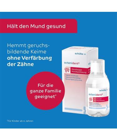 Buy Octenident Mouthwash Solution 60 ml - Effective Oral Hygiene for Fresh Breath | Fast International Shipping - Buy Online on GoSupps.com