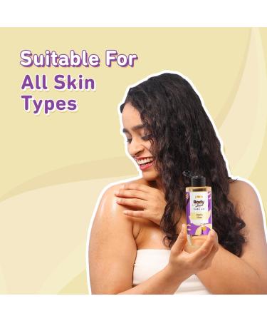 Plum Vanilla Body Oil with Avocado Oil Coconut Oil & Carrot Seed Oil 100% Pure Moisturizing Oil Detoxifying Omega-3 Fatty Acids Vitamins A D E for Nourishing Paraben & Silicone Free 6.7 Fl Oz Vanilla Vibes - Buy Online on GoSupps.com