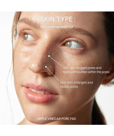 Parnell Apple Vinegar Pore Pads - AHA & Ursolic Acid for Oily Skin Deep Cleansing Biodegradable Pads (60 Pads - Buy Online on GoSupps.com