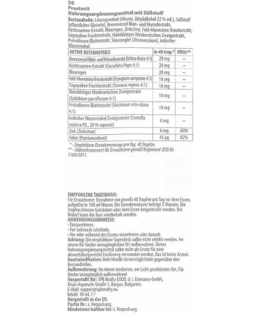 PROSTOVIT - Natural Prostate Support Complex with Saw Palmetto Pumpkin Seeds Glycine Zinc & Selenium | 30 ml - Shop Internationally - Buy Online on GoSupps.com