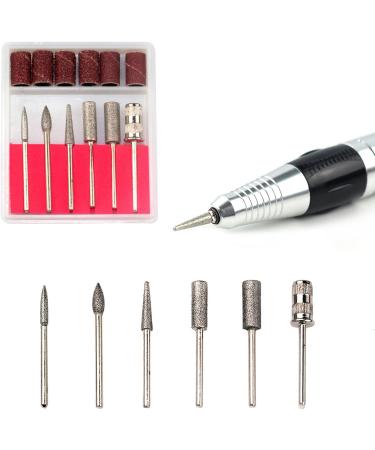 CYzpf Electric Nail Drill Machine Portable Adjustable High-Speed Nail Drill for Acrylic Nails with Metal Drill and Pedal Gel Nails Removing Shaping Buffing for Home Salon Use White One Size - Buy Online on GoSupps.com