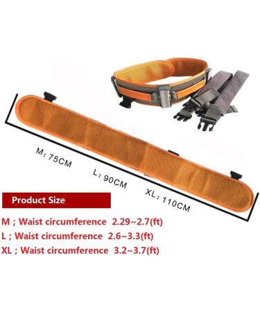 Gait Belt Elderly Assisted With Restraint Belt Assisted Body Lift Transfer Shift Belt Medical Nursing Safety Transfer Belt XL - Buy Online on GoSupps.com