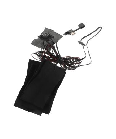 ToddMomy 1 set heating film for clothing heating pillows with adjustable temperature USB heating pillows Clothing warmer Warming theaters UsB Electric Hezue Pad Heating device carbon fiber coat winter