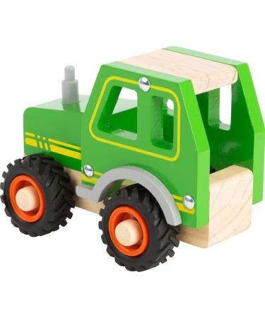 Small Foot Tractor - 100% FSC-Certified Wood Toy with Large Rubber Tires for Ages 18 Months & Up - Eco-Friendly Green Children's Ride-On - Buy Online on GoSupps.com