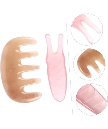 Plafope 1 Massage Device - Multifunctional Scraping Care Tool & Gua Sha Plate (12x4cm) - Pink - Buy Online on GoSupps.com