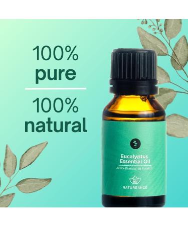Natureance Eucalyptus Essential Oil (15 mL) - 100% Pure and Natural, Therapeutic Grade Essential Oil. - Buy Online on GoSupps.com