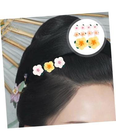 FRCOLOR 10pcs Creative Hair Clip Charms Polymer Beads Plumeria Flower Pendant Hair Clip Decor Hair Clip Diy Decor Flower Decorations Diy Decors Hawaiano 3d Jewelry Phone Case Polymer Clay - Buy Online on GoSupps.com