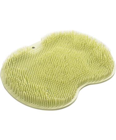 Shower Foot Scrubber With Non-Slip Suction Cups Feet Cleans Exfoliates Improves Foot Circulation Soothes Tired Achy Feet Shower Foot Scrubber Mat With Toe Brush For Use In Shower Large Shower Foot Mat Grey - Buy Online on GoSupps.com