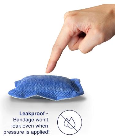MedVance Super Absorbent Dressing - Non-Adhesive Wound Care Pads for Pressure Ulcers & Burns | Box of 10 (6x6 & 5x5) - Superior Moisture Absorption - Buy Online on GoSupps.com