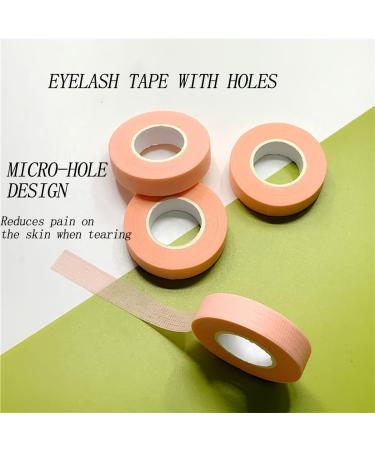 Buy 5 Rolls Non-Fluff Beauty Eyelash Tape - Microporous Breathable Eyelash Extension Tape Pads (Pink) for Flawless Extensions - Buy Online on GoSupps.com