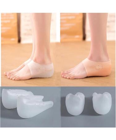 Gel Height Increase Insole for Men & Women - Invisible Silicone Heel Lifting Inserts (2cm) - Comfortable Shoe Enhancers - Buy Online on GoSupps.com