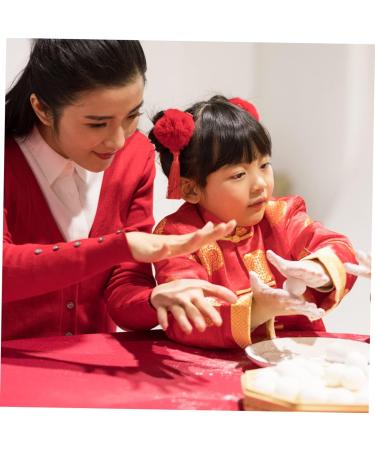 Beaupretty 6 Pairs Tassel Hair Ball Hair Clip Girl Hair Accessories Clips for Hair Chinese Tassel Hairpin Hair Styling Accessories Red Princess Child Issue Card Artificial Fur - Buy Online on GoSupps.com