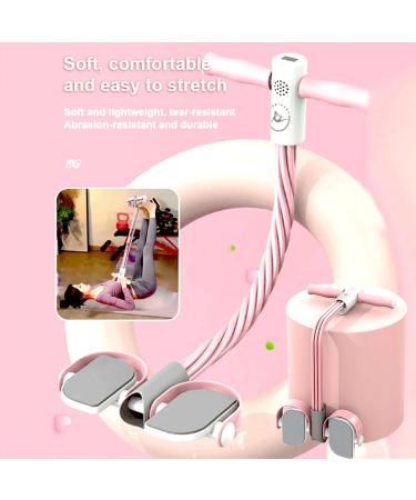Swarous Multifunctional Pedal Puller Resistance Rope - 4/6-Tube Elastic Yoga Band for Full-Body Fitness - Buy Internationally | Smart Model-6 Tube - Buy Online on GoSupps.com