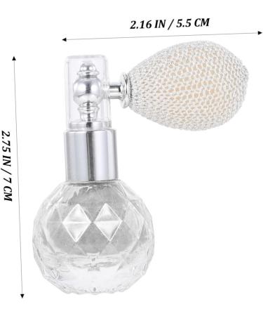 NOLITOY 2 Pcs Body Air Bag Powder Highlighter Hair Perfume Sparkle Powder Sprayer Makeup Travel Flash Bottle Silverx2pcs mediumx2pcs - Buy Online on GoSupps.com