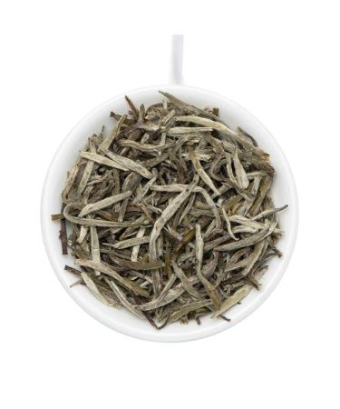 Vahdam Silver Needle White Tea - 100% Natural Loose Leaves (50g 25 Cups) | Caffeine-Free Premium Sparkle White Tea - Buy Online on GoSupps.com