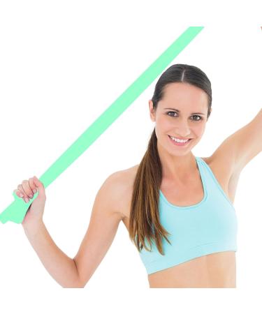 HANABASS Yoga Resistance Bands - Elastic Exercise Bands for Pilates Rehab & Strength Training - Light Green - International Shipping Available - Buy Online on GoSupps.com