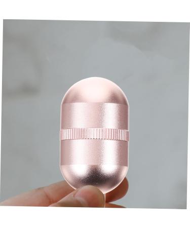 MAGICLULU Jade Roller & Facial Massager - Ice Roller Tool for Puffiness Relief | Portable Skincare Solution in Pink Metal - Buy Online on GoSupps.com
