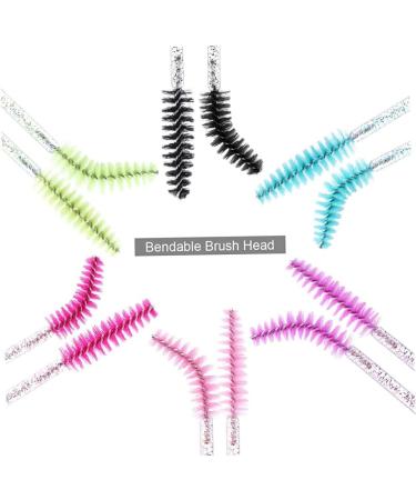 Heated electric eyelash curler Eyelash Wands Disposable Mascara Wands Crystal Eye Brush Mascara Wand Thick Spoolie Eyelash Brush Spoolies - Buy Online on GoSupps.com