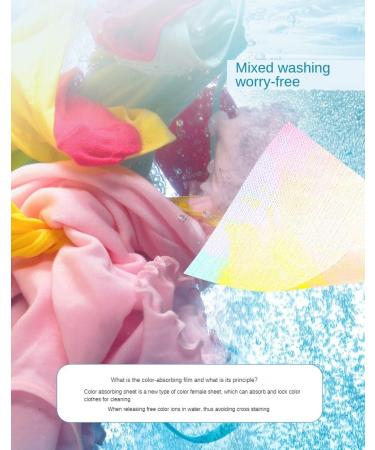 Anti Fading Color Absorbing Film for Clothes Dyeing Protection Grabbing Film for Laundry Odorless Dye Catcher for Household Use (50 Pieces per Pack) (1 pack) - Buy Online on GoSupps.com