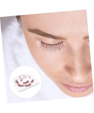4 Pairs natural colored fake lashes curly European and American makeup false lashes false eyelashes wispy women false lashes 3d eyelashes slim Imitation Fake eyelashes fluffy - Buy Online on GoSupps.com