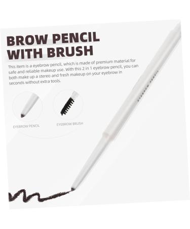 Beatifufu 2pcs Double-headed Waterproof Eyebrow Pencil Eyeliner Pencils Gray Eyebrow Pencils Abs (shell) - Buy Online on GoSupps.com