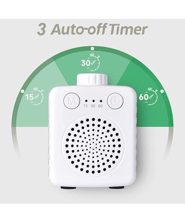 Fansbe White Noise Portable Sound Machine - Travel-Size Sleep Sound Machine with 20 Soothing Sounds - Buy Online on GoSupps.com