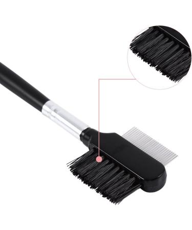 Eyebrow Brush Double Head Eye Brush Comb Fine Workmanship Portable Long Lasting for Separating Lashes Shaping Eyebrows Professionals Home - Buy Online on GoSupps.com