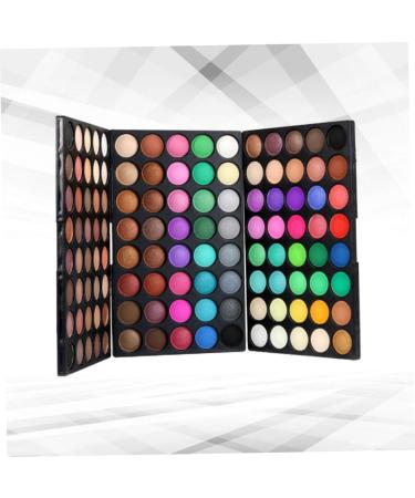 FOMIYES 120 Smoky Professional Shadow Palette for Lasting Lustre Eyeshadow Eye Ladies Matte Pearly Girls 1 count (Pack of 1) As Shown - Buy Online on GoSupps.com