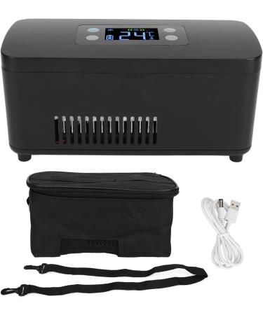 Electric Insulin Cooler Box - Big Screen Mini Refrigerator for 3 Pens - Pharmacy & Vehicle Use - Buy Online on GoSupps.com