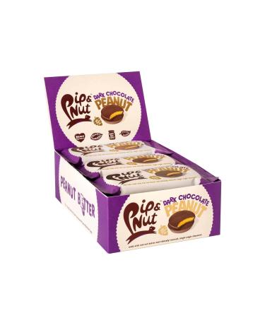 Pip & Nut Pip & Nut 15-Pack Dark Chocolate Peanut Butter Cups - 2 Cups per Pack - Real Peanut Butter Single Origin Chocolate Palm Oil Free Suitable for Vegans