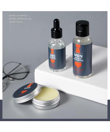 Complete Beard Care Set for Men | Beard Wash Balm and Oil | Perfect Beard Care Gifts - Buy Online on GoSupps.com