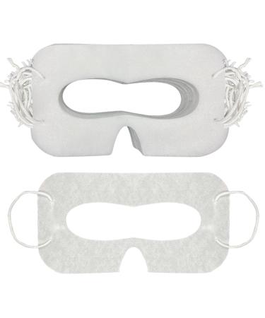 100pcs Glasses Sweat Absorbing Eye for Headsets Soft Fabric Eye Individual Usings