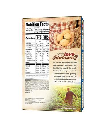 Idahoan Cheesy Scalloped Homestyle Casserole 4 oz - Pack of 12 | Delicious and Easy to Prepare - Buy Online on GoSupps.com