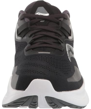 Saucony Men's Guide 15 Running Shoe 10.5 Wide - Black/White - Buy Online on GoSupps.com