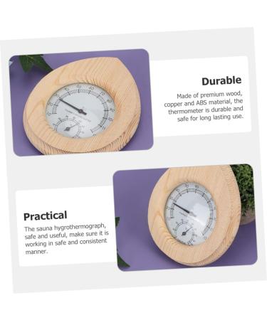 Ganazono 3-in-1 Sauna Accessories: Temperature & Moisture Knife Inner Moisturizer & Room Meter - Optimize Your Sauna Experience - Buy Online on GoSupps.com