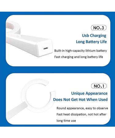 SSDDLZEQ LED Vein Detector - Rechargeable USB Vein Finder for Clearer Venous View | International Shipping Available - Buy Online on GoSupps.com