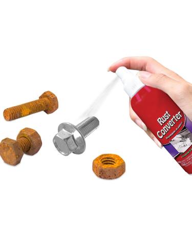 Rust Remover Spray Multi-Functional Strong Detergent Cleaning Spray for Metal Rust Effective Spray Eliminator for Car Household Rust Removal Sillervan