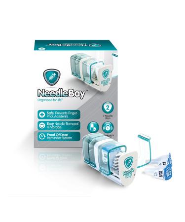 NeedleBay 2 Diabetes Medication System 4.48 Ounce