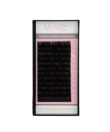 Faux Mink Eyelashes Extensions 0.10 D 8-15mm Mixed Tray Volume Fake Lash Extensions By Qeelasee