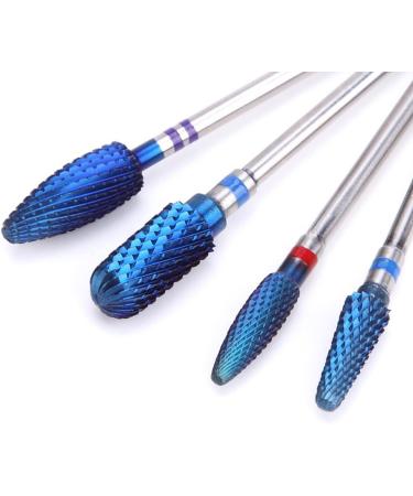 Carbide Nail Drill Bits Electrical Acrylic Nail File Drill Bits Manicure Tools for Nail Art - H0413P(B) - Buy Online on GoSupps.com