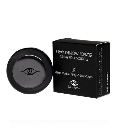 Eye Embrace Liz Medium Gray Eyebrow Powder - Waterproof Root Cover-Up | Cruelty-Free - Buy Online on GoSupps.com