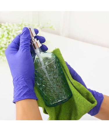Cleaning Gloves 50/100pcs Work Dishwashing Kitchen Garden Home Cleaning Hair Salon Powder Free Gloves Dishwashing Gloves Medium White 100PCS - Buy Online on GoSupps.com