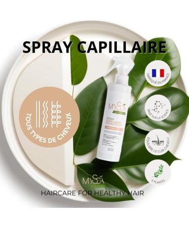 Spray capillaire hydratant naturel pour cuir chevelu sec et cheveux secs (250 ml) - anti-pelliculaire anti-d mangeaisons & pousse des cheveux - Buy Online on GoSupps.com