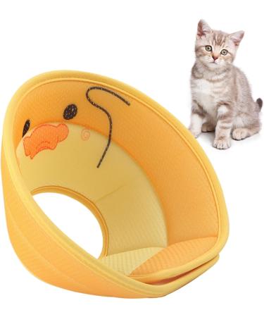 Cone for Cats Soft Pet Cones for Cats with Cute Animal Pattern | Cat Donut for Kittens Cats and Dogs to Prevent Biting and Stop Licking Wound Dyog Cute Pet Duck S - Buy Online on GoSupps.com